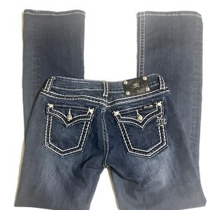 LIKE NEW MISS ME BOOTCUT JEANS
